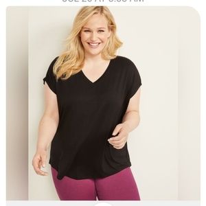 NWT Lane Bryant High Low Dolman Sleeve Tee
